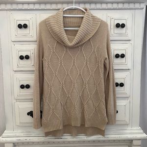 Soft Cowl Neck Sweater
